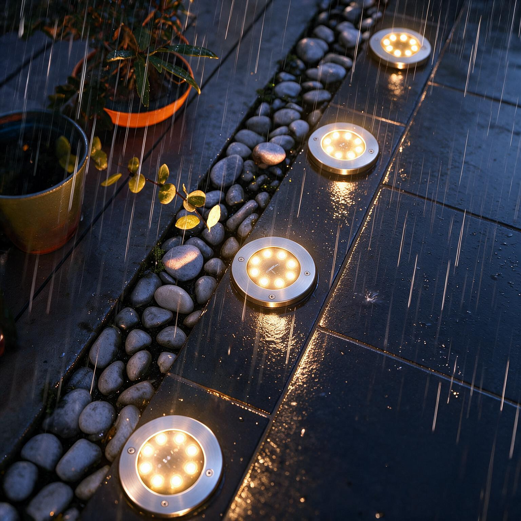 Pack4 Spot Solaire pour Jardin - Éclairage Innovant