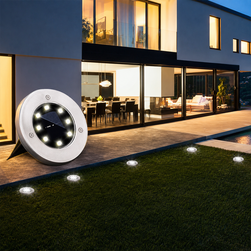 Pack4 Spot Solaire pour Jardin - Éclairage Innovant